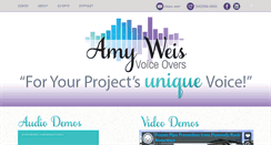 Desktop Screenshot of amyweis.com